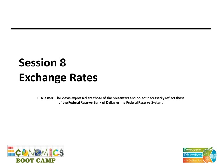 session 8 exchange rates n.w