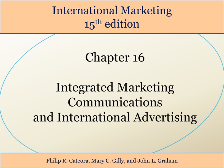 Integrated Marketing Communications in International Markets
