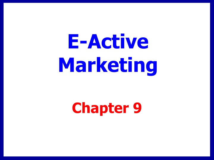 E-Active  Marketing
