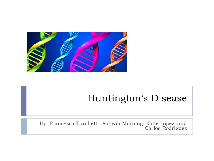 huntington s disease n.w