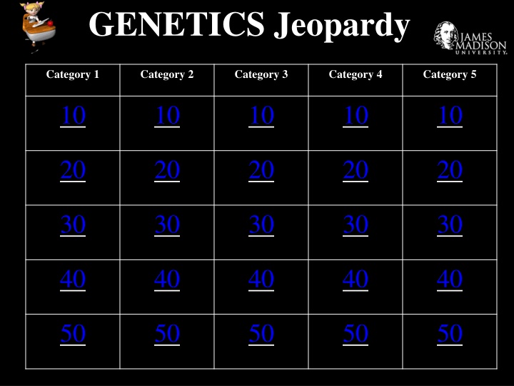 genetics jeopardy n.w