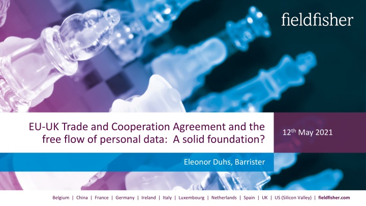 eu uk trade and cooperation agreement n.w