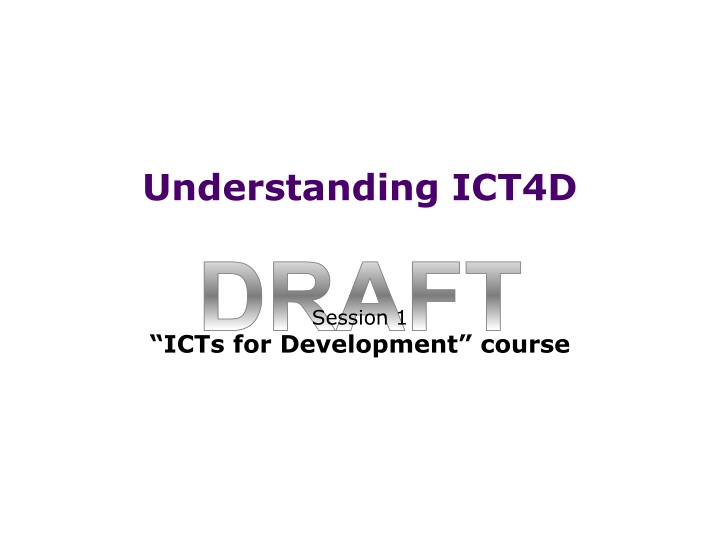 understanding ict4d n.w