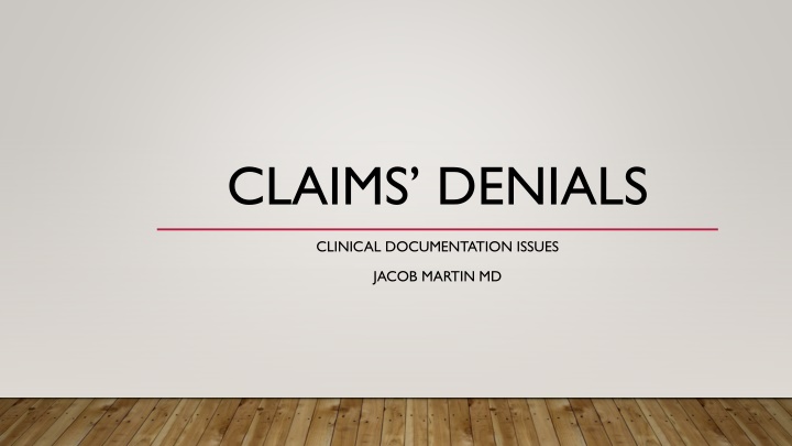 claims denials n.w