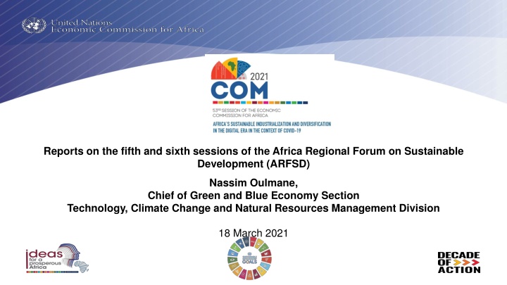 Africa Regional Forum Reports – Sustainability Updates