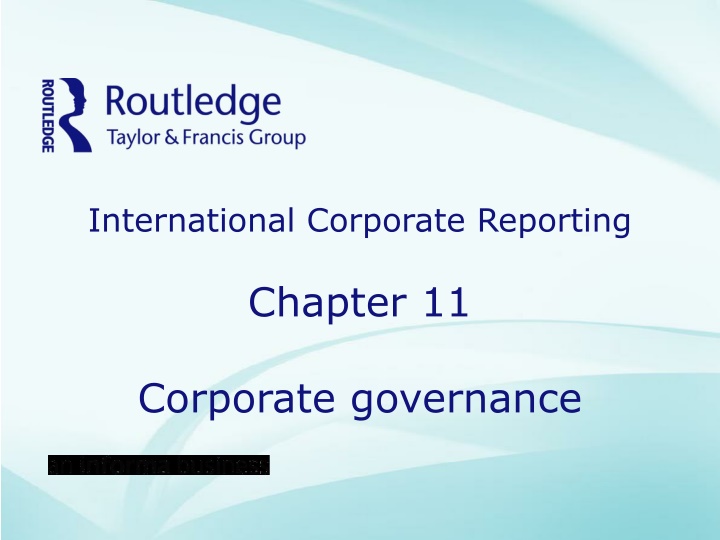 Overview of Corporate Governance Practices