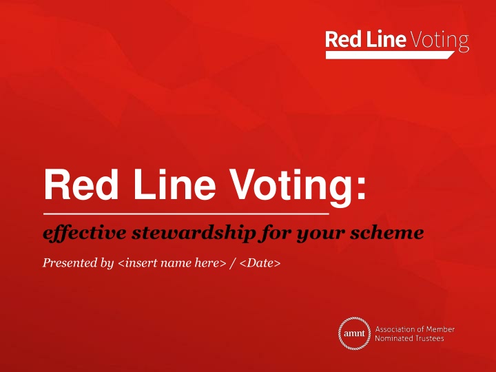 Effective Stewardship for Scheme Success