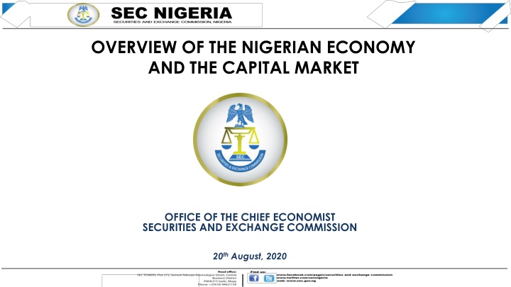 Insights into Nigerian Economy and Capital Market