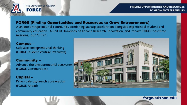 FORGE: Empowering Entrepreneurs through Innovation and Community Support