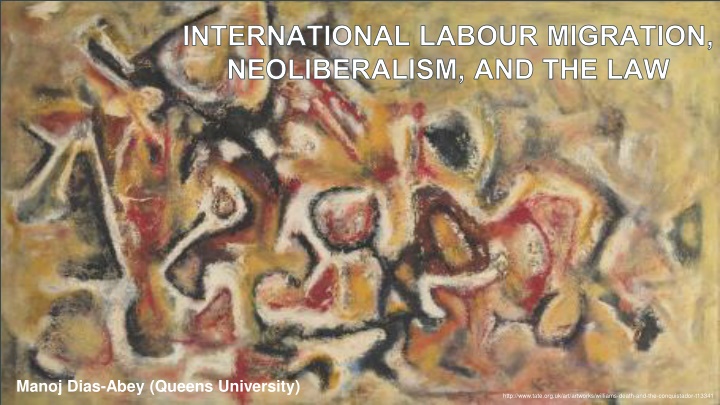 Neoliberalism and Labour Migration Analysis