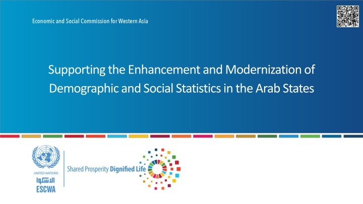 Projects on Demographic and Social Statistics Enhancement