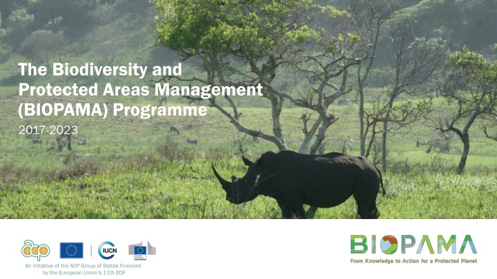 the biodiversity and protected areas management n.w