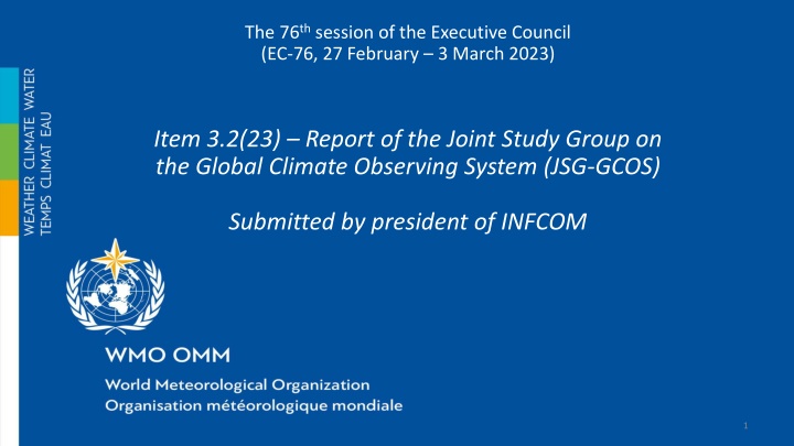 Global Climate Observing System Governance Review