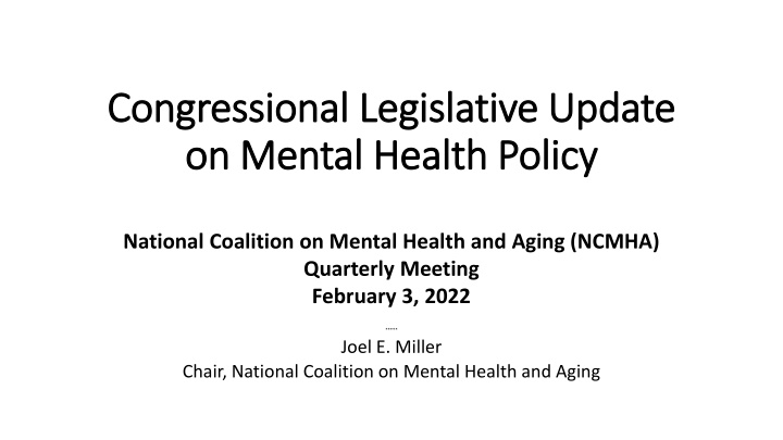 congressional legislative update congressional n.w
