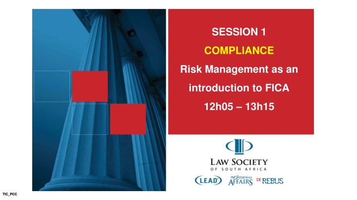 Introduction to FICA Compliance Risk Management