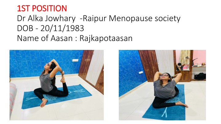 1st position 1st position dr alka jowhary raipur n.w