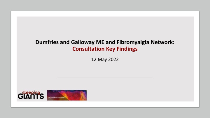 dumfries and galloway me and fibromyalgia network n.w