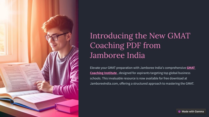 introducing the new gmat coaching pdf from n.w