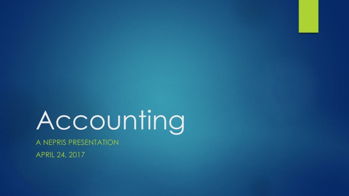 accounting a nepris presentation april 24 2017 n.w