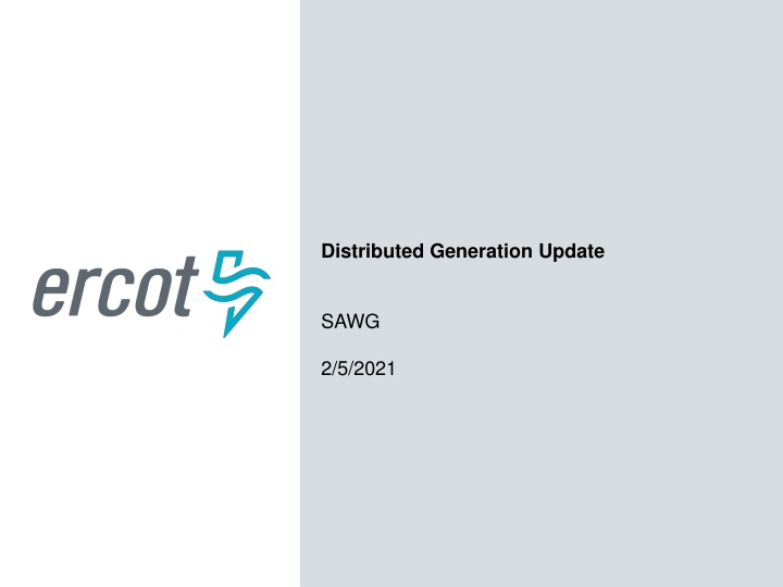 distributed generation update n.w