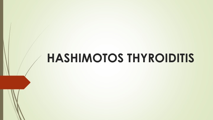 hashimotos thyroiditis n.w