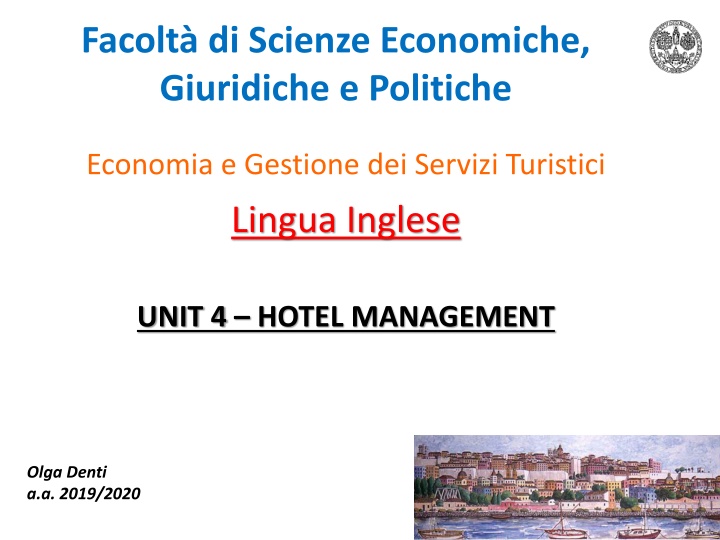 Hotel Management Structures & Global Employment Practices