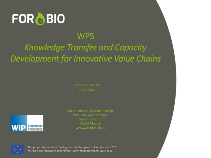 Development for Innovative Value Chains in Ukraine