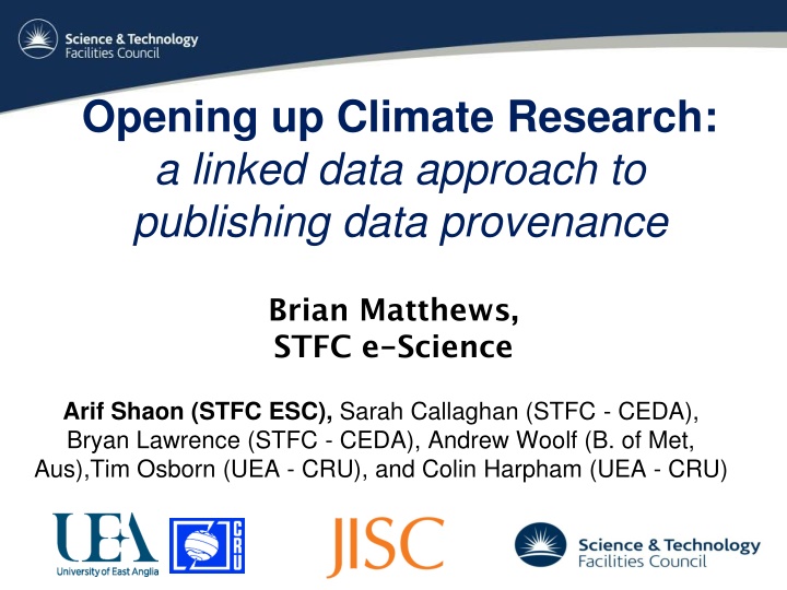 opening up climate research a linked data n.w