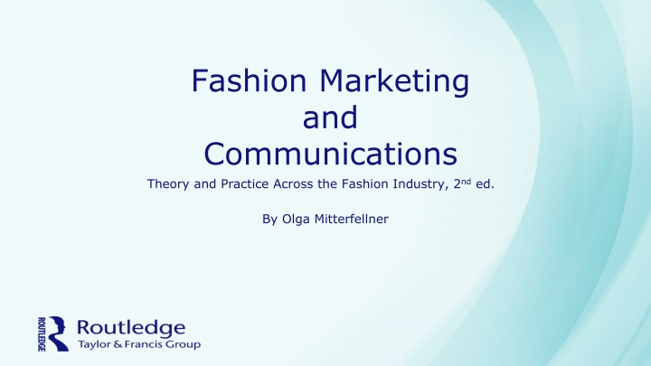 Fashion Marketing and Communications
