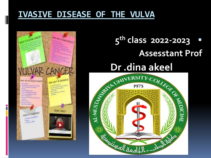 Invasive Disease of the Vulva: Epidemiology & Clinical Features
