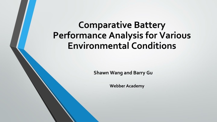 Comparative Battery