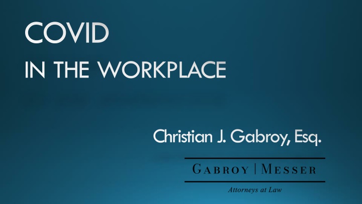 COVID-19 Workplace Regulations and Religious Accommodations