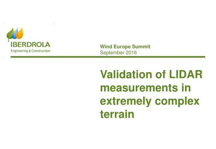 wind europe summit september 2016 n.w