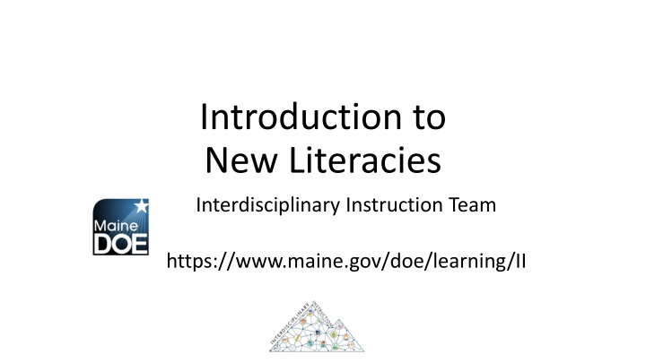 New Literacies: Interactive Learning and Global Connectivity