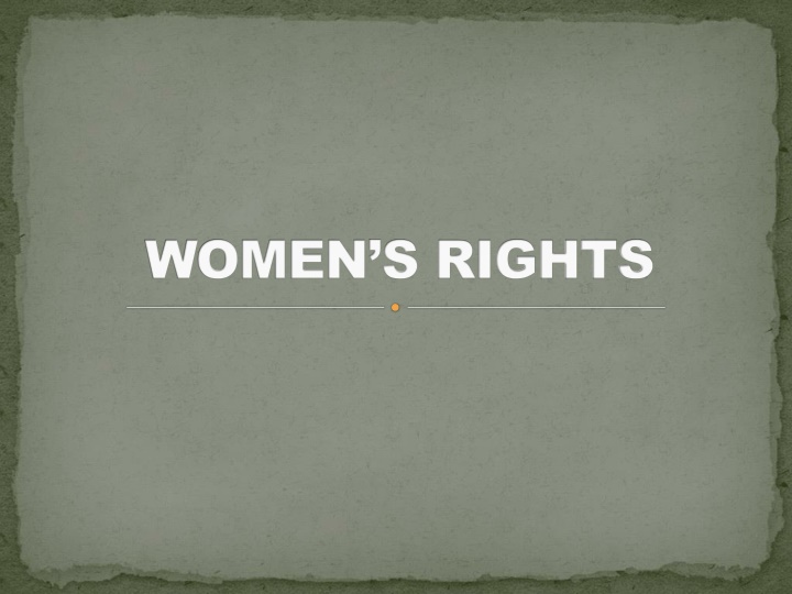 Empowering Women through Advocacy and Equality