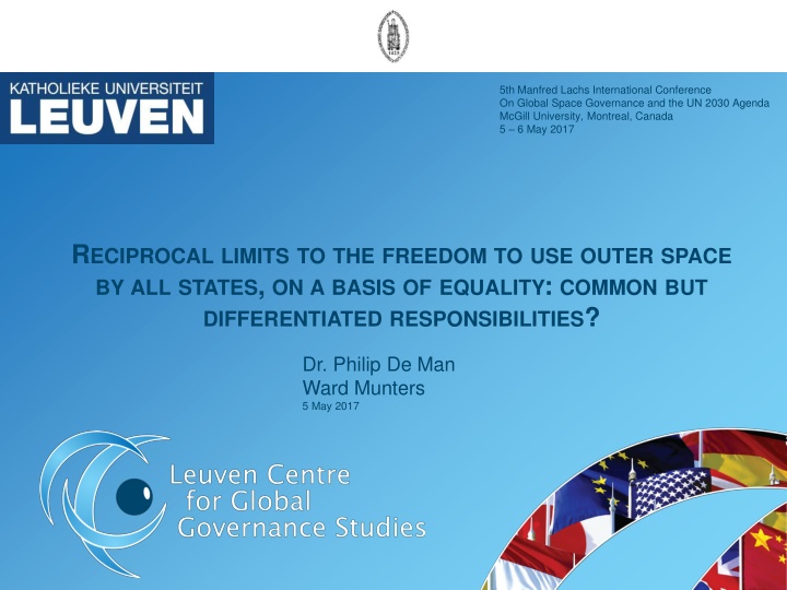 Reciprocal Limits to Freedom in Outer Space: Common Responsibilities?