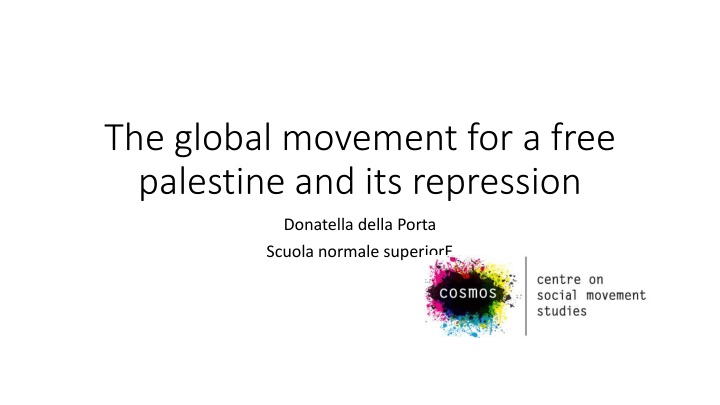 the global movement for a free palestine n.w