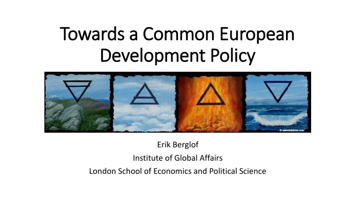 European Development Policies and Challenges
