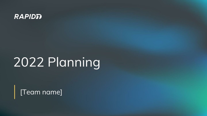 2022 Planning Tool for Enhanced Security Strategy