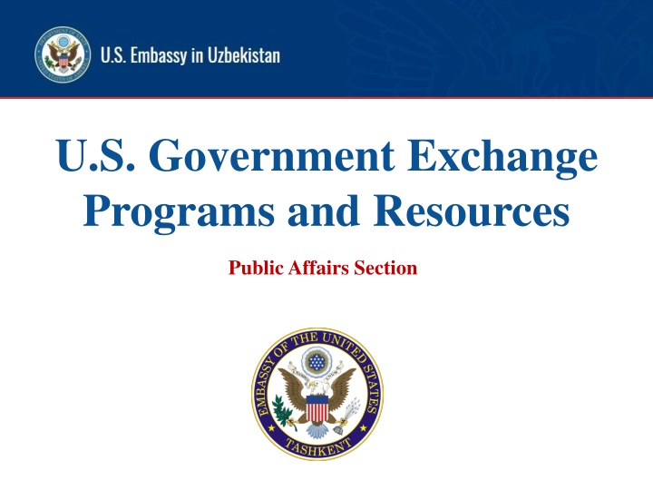 u s government exchange programs and resources n.w