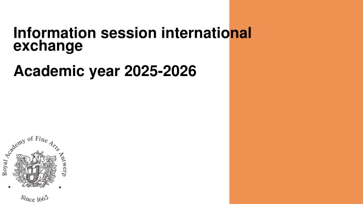 International Exchange Opportunities 2025-2026
