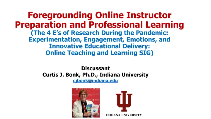 Online Instructor Preparation and Professional Learning: Key Points Overview