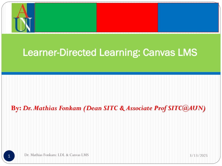 Learner-Directed Learning in Canvas LMS