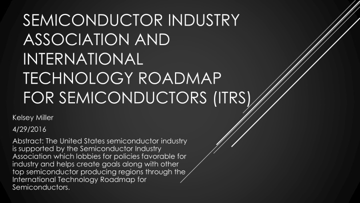 United States Semiconductor Industry Overview