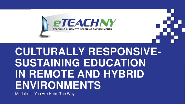 culturally responsive sustaining education n.w