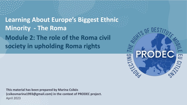 learning a bout europe s biggest ethnic minority n.w
