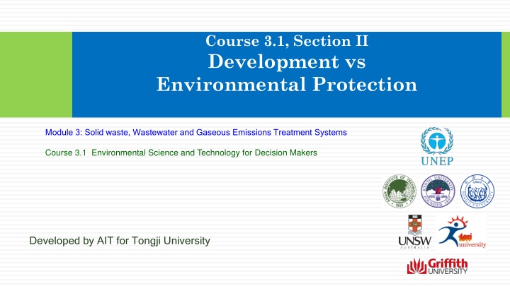 course 3 1 section ii development n.w