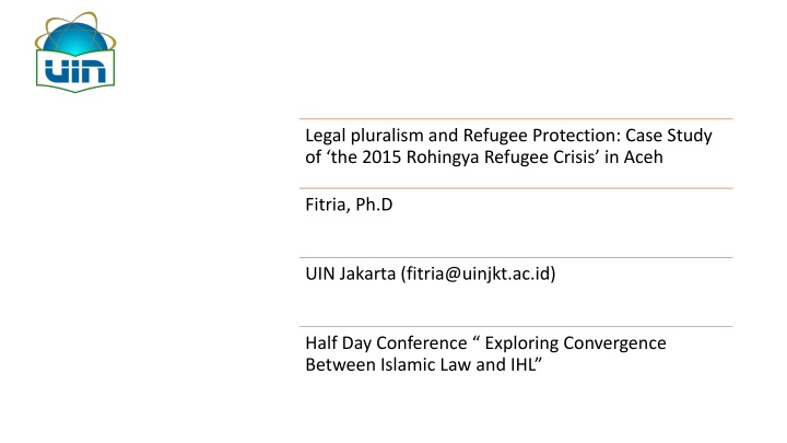 legal pluralism and refugee protection case study n.w
