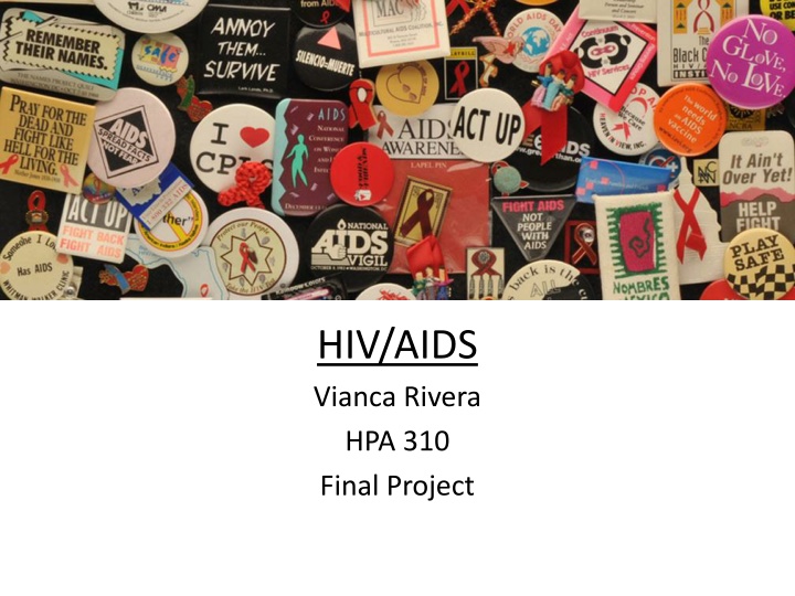 HIV/AIDS: Differentiating Between the Virus and the Final Stage