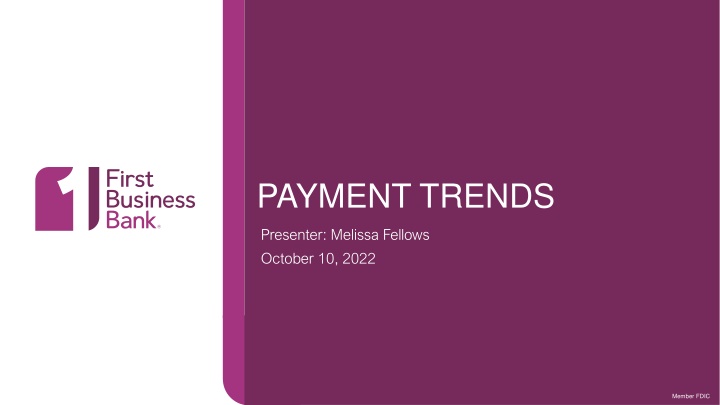 payment trends n.w